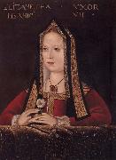 unknow artist Elizabeth of York,Queen of Hery Vii France oil painting artist